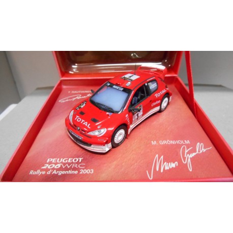 Peugeot 206 WRC, Argentina 2003, M.Grönholm, no.1 [NV-4315] - 49,95