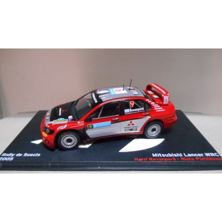 MITSUBISHI LANCER WRC RALLY SWEDEN 2005 ROVANPERA 1:43