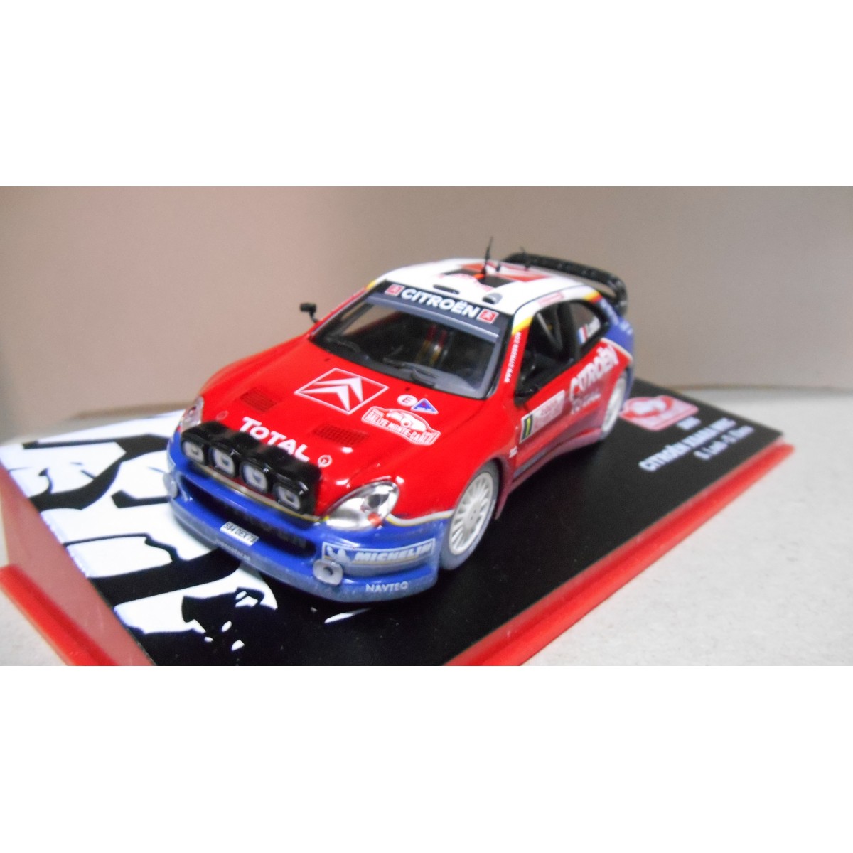 Citroën XSARA WRC Rallye Monte-Carlo 2003 - Voiture De Collection 1/43 Avec Socle - Modèle McRae