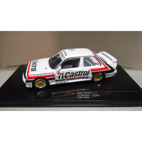 BMW E30 M3 ETCC 1988 J.P.MALCHER 1:43 IXO MODEL GTM134