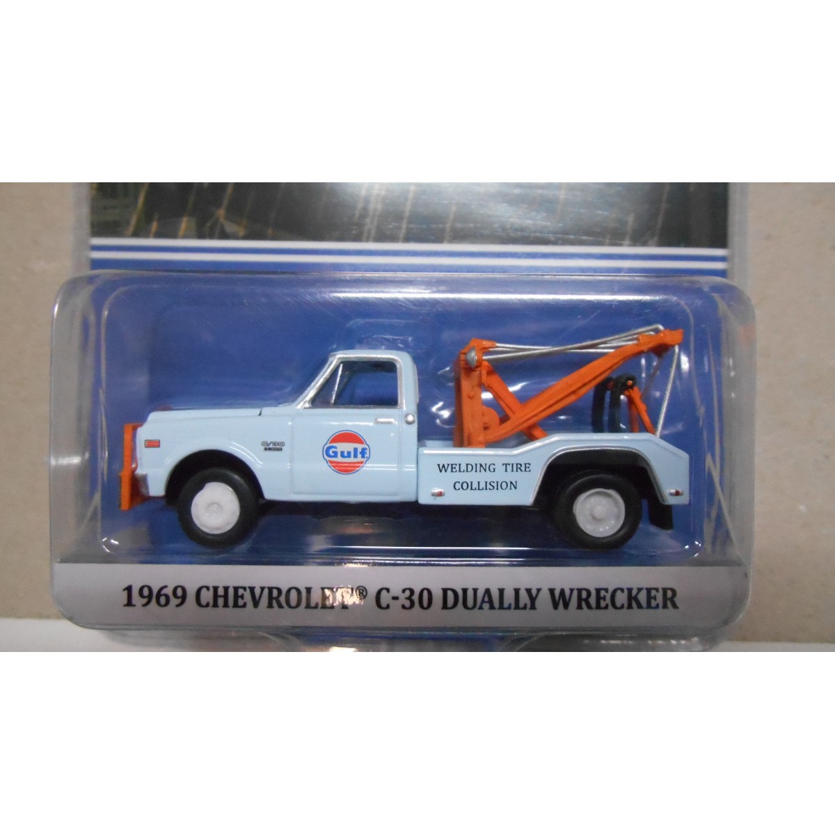 Miniature CHEVROLET C-30 Dually Wrecker Dépanneuse JERRYS To... 1/64