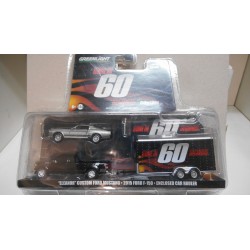 FORD MUSTANG ELEANOR+F-150+HAULER GONE IN 60´s SECONDS 1:64 GREENLIGHT