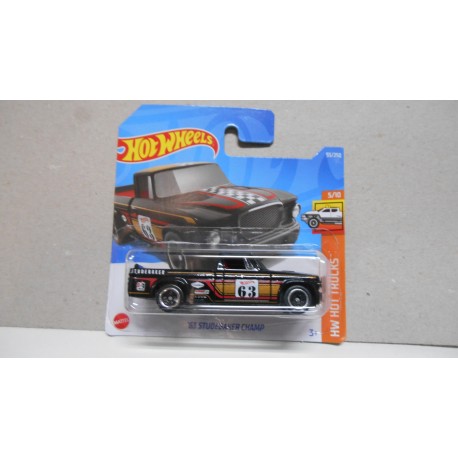 STUDEBAKER CHAMP 1963 HOT TRUCKS 1:64 HOT WHEELS
