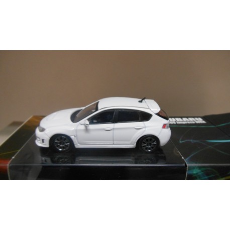 SUBARU IMPREZA 2009 WRX WHITE LHD 1:64 BM CREATIONS