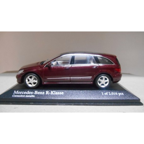 MERCEDES-BENZ W251 CLASE R 2006 RED MET 1:43 MINICHAMPS