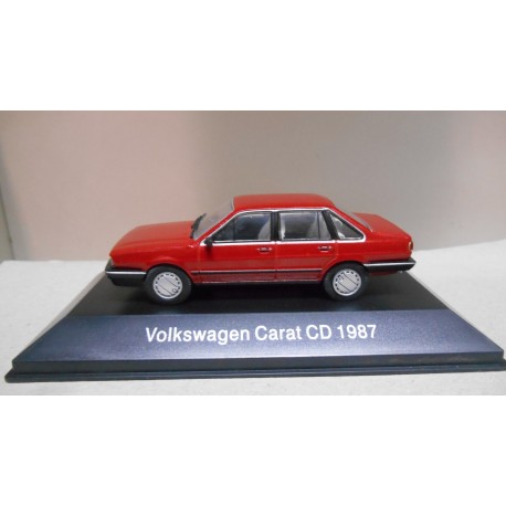 VOLKSWAGEN CARAT (SANTANA) CD 1987 RED 1:43 ARGENTINA SALVAT IXO