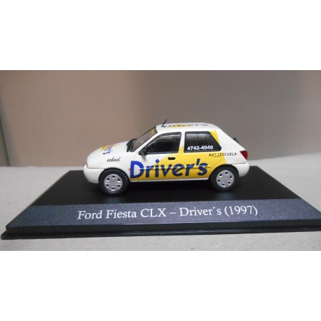 FORD FIESTA 1997 CLX AUTOESCUELA DRIVER´S 1:43 ARGENTINA SALVAT IXO