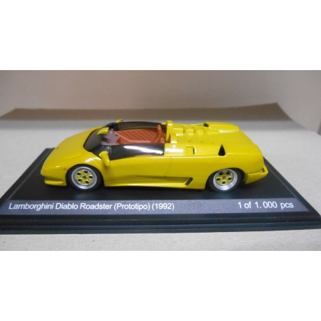 LAMBORGHINI DIABLO ROADSTER PROTOTIPO 1992 1:43 WHITEBOX