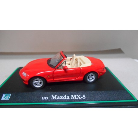 MAZDA MX-5 MIATA RED 1:43 HOGNWELL