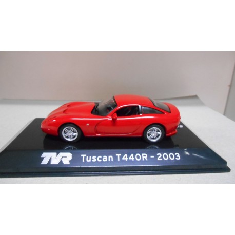 TVR TUSCAN T440R 2003 RED 1:43 SUPERCARS SALVAT IXO