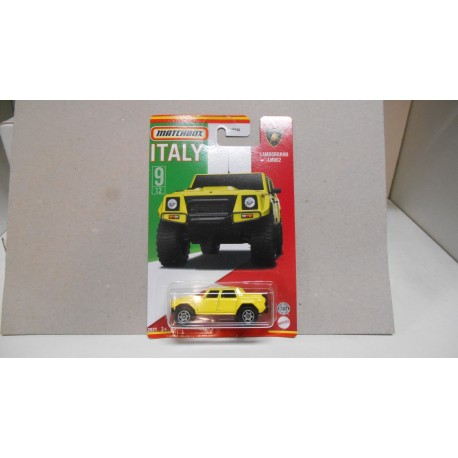 MATCHBOX CARS BEST OF ITALY 9/12 LAMBORGHINI LM002 1:64