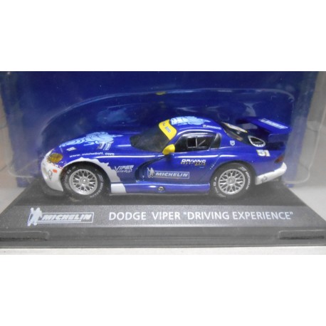 Modèle Réduit Dodge Viper 1/43 – Édition Spéciale Michelin Driving Experience – Bleu, 2012 – IXO