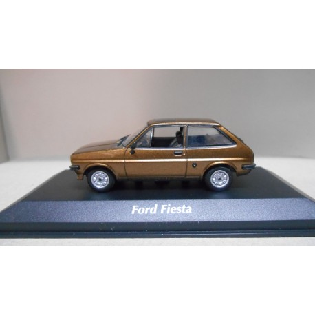 FORD FIESTA 1 BROWN METALLIC 1976 1:43 MAXICHAMPS MINICHAMPS