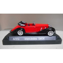 MERCEDES-BENZ W29 540K 1936 RED & BLACK 1:43 SOLIDO 4086