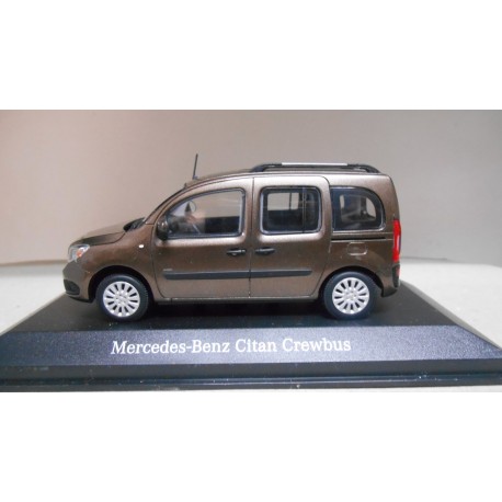 MERCEDES-BENZ W415 CITAN CREWBUS VAN 1:43 DEALER MINICHAMPS
