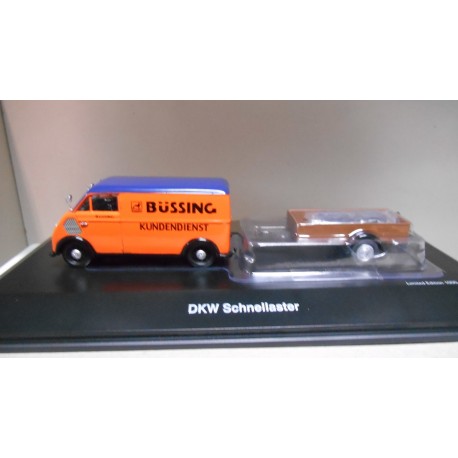 DKW SCHNELLASTER BUSSING 1:43 SCHUCO