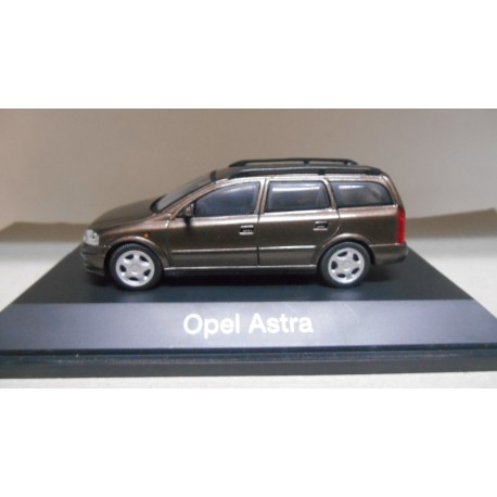 OPEL ASTRA G CARAVAN/SW/BREAK 1998 BROWN 1:43 DEALER SCHUCO