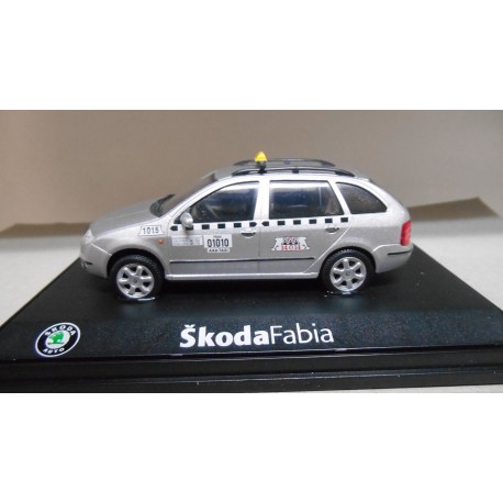 SKODA FABIA COMBI TAXI PRAHA/PRAGA 1:43 ABREX