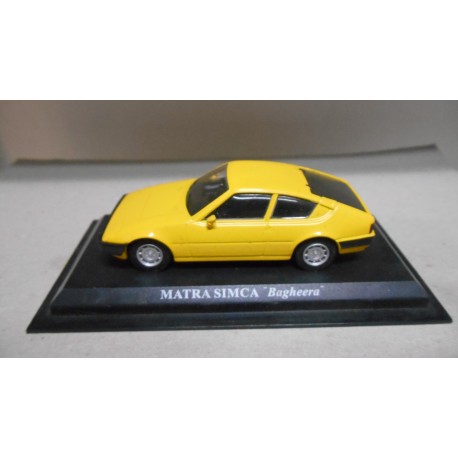 MATRA SIMCA BAGHEERA YELLOW 1:43 DelPRADO USADO/EX PRIVADO
