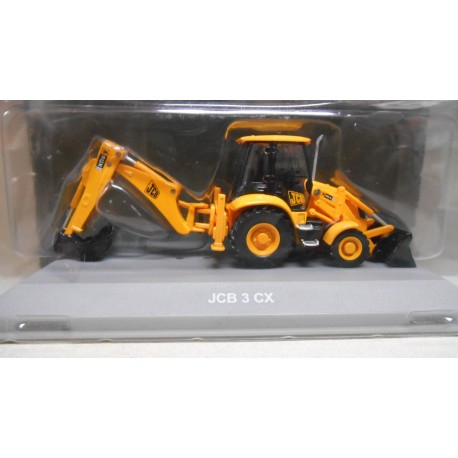 JCB 3 CX RETROEXCAVADORA OBRAS PUBLICAS 1:72 HACHETTE