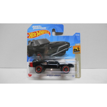 TV & CINE DODGE CHARGER 1970 FAST FURIOUS 1:64 HOT WHEELS