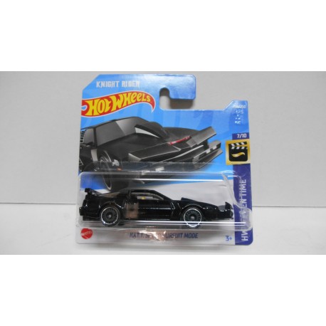 TV & CINE K.I.T.T. SUPER PURSUIT MODE KNIGHT RIDER 7/10 1:64 HOT WHEELS