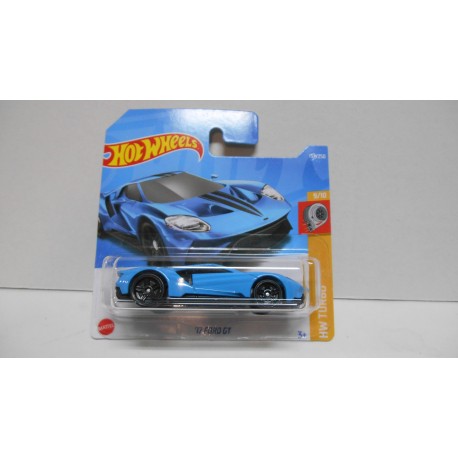 FORD GT 2017 BLUE 9/10 TURBO 1:64 HOT WHEELS