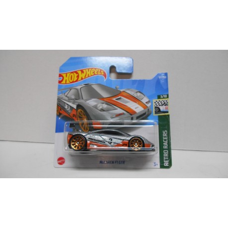 MCLAREN F1 GTR n3 3/10 RETRO RACERS 1:64 HOT WHEELS