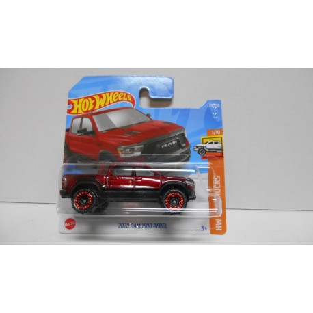 RAM 1500 REBEL 2020 1/10 HOT TRUCKS 1:64 HOT WHEELS