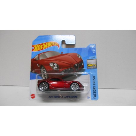 ALFA ROMEO 8C COMPETIZIONE 7/10 FACTORY FRESH 1:64 HOT WHEELS