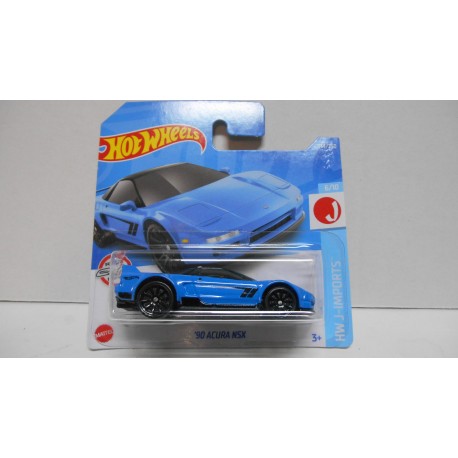 ACURA (HONDA) NSX 1990 BLUE 6/10 J-IMPORTS 1:64 HOT WHEELS