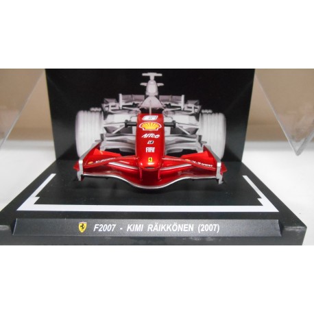 FERRARI F2007 FORMULA F1 MORRO KIMI RAIKKONEN 2007 1:18 TEST URNA ROTA