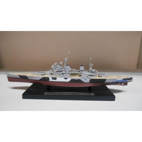 ACORAZADO WARSHIP HMS ANSON 1927-1947 1:1250 ATLAS DeAGOSTINI n129