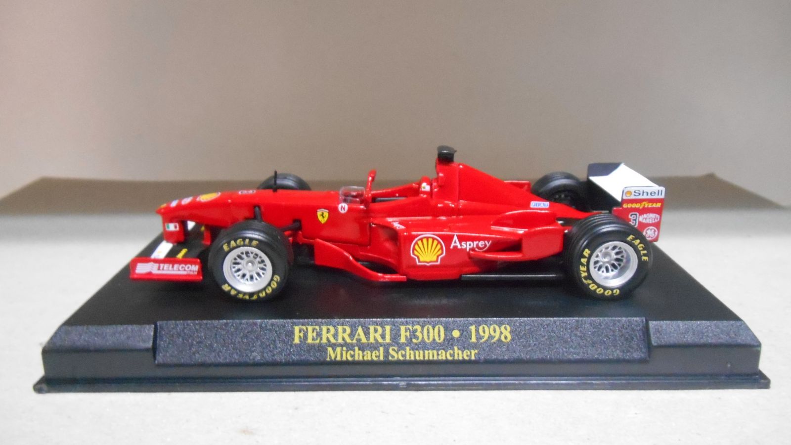 自動車 Michael Schumacher Ferrari F300 1/43 FERRARI F300 1998 M.SCHUMACHER FORMULA F1 1:43 IXO ALTAYA HARD BOX