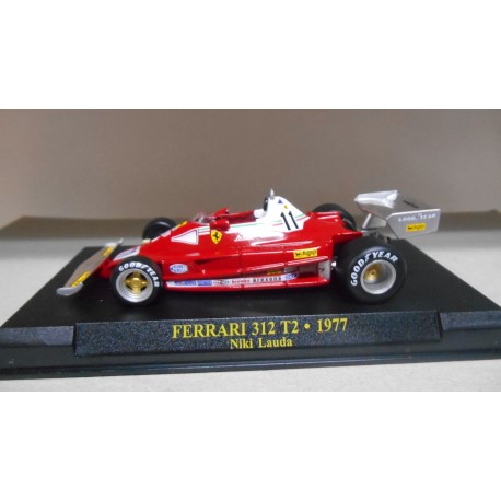 FERRARI 312 T2 1977 N.LAUDA FORMULA F1 1:43 IXO ALTAYA HARD BOX EX PRIVADO
