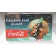 PLACA/PLAQUE/PLATE METAL DECORACION " FRIENDLIEST DRINK ON EARTH COCA-COLA " 21cm x 16'5cm