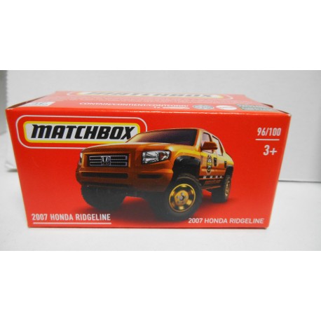 HONDA RIDGELINE 2007 ESCOGER/CHOOSE/CHOISIR 1:64 MATCHBOX