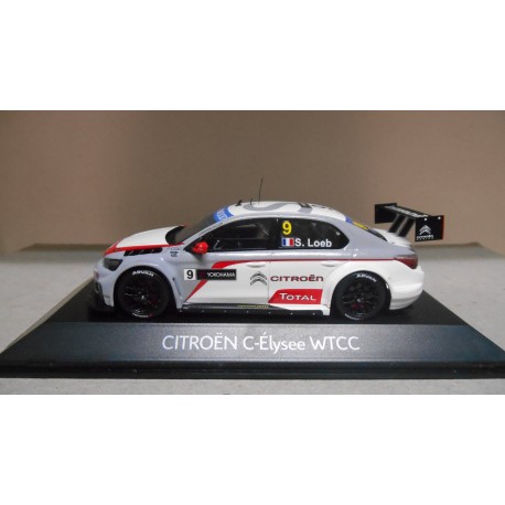 CITROEN C-ELYSÉE WTCC n9 S.LOEB 1:43 NOREV