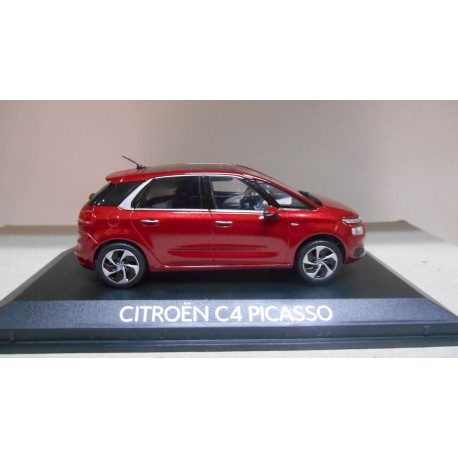 CITROEN C4 PICASSO 2013 ROUGE RUBIS 1:43 NOREV DEALER