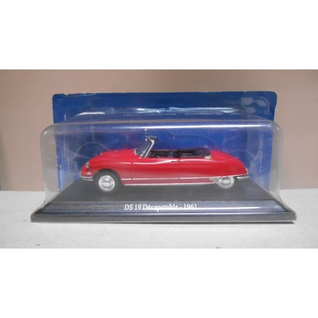 CITROEN DS 19 DECAPOTABLE/CABRIOLET 1961 1:43 HACHETTE UH