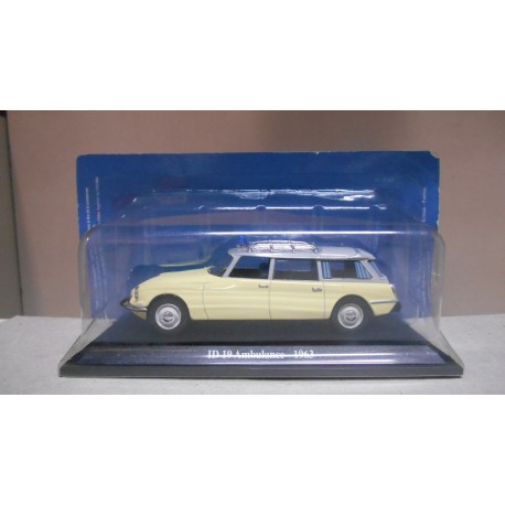 CITROEN ID 19 BREAK AMBULANCE 1963 1:43 HACHETTE UH