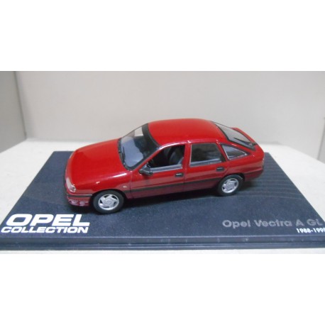 OPEL VECTRA A DARK RED 1:43 EAGLEMOSS IXO