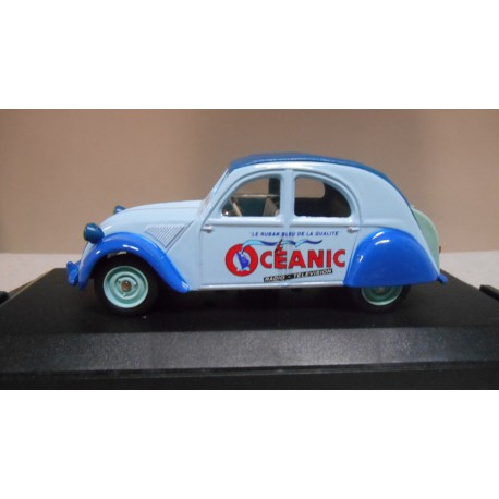 CITROEN 2CV 1955 OCEANIC 1:43 HACHETTE NOREV USADO/CAJA NO ORIGINAL