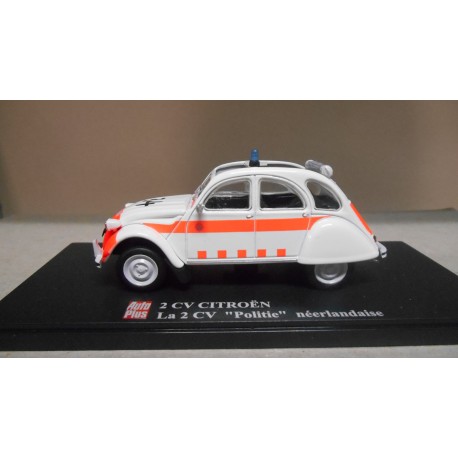 CITROEN 2CV POLITIE/POLICE DUTCH/NL 1:43 AUTOPLUS ELIGOR
