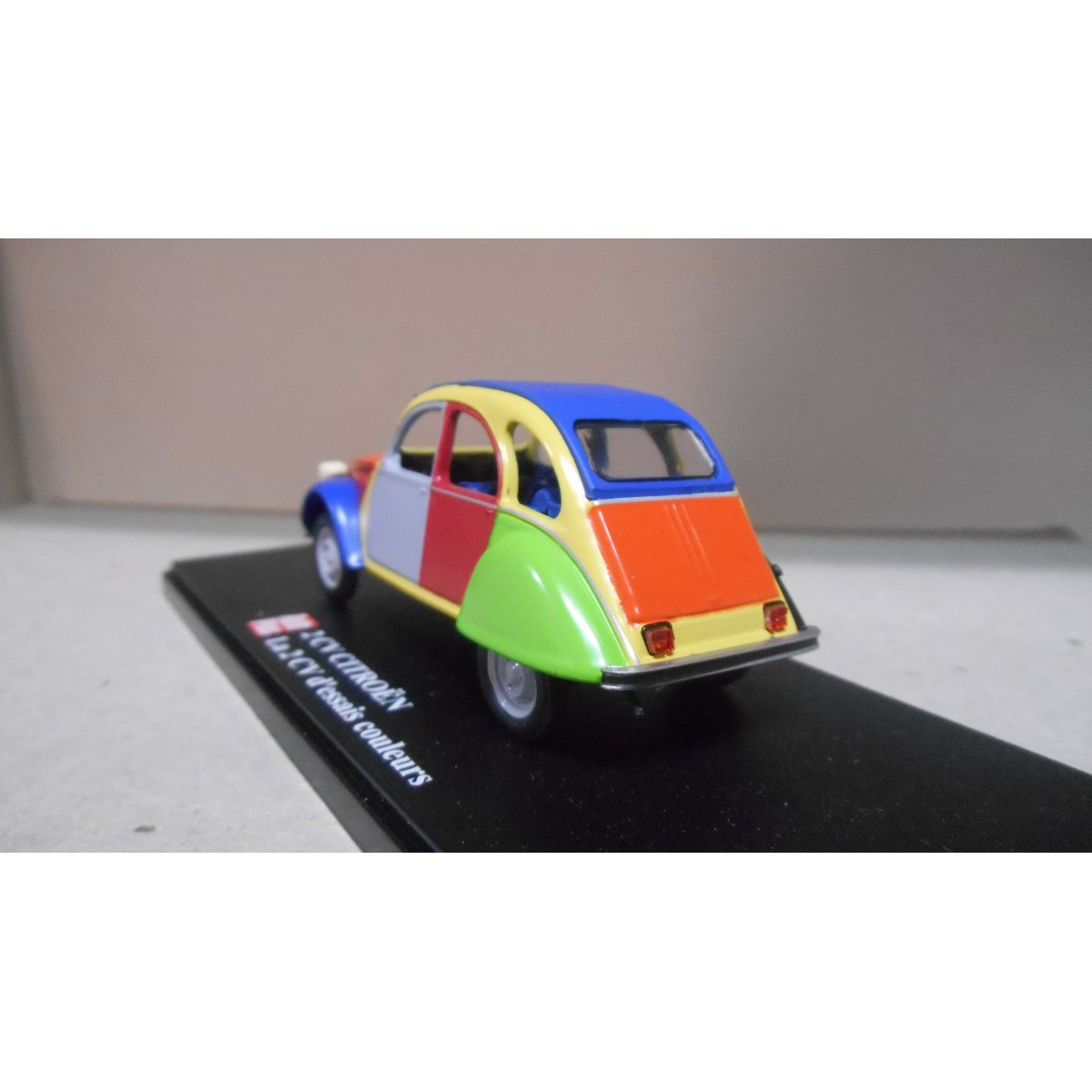 CITROEN 2CV FOURGONNETTE POMPIER ELIGOR 1/43