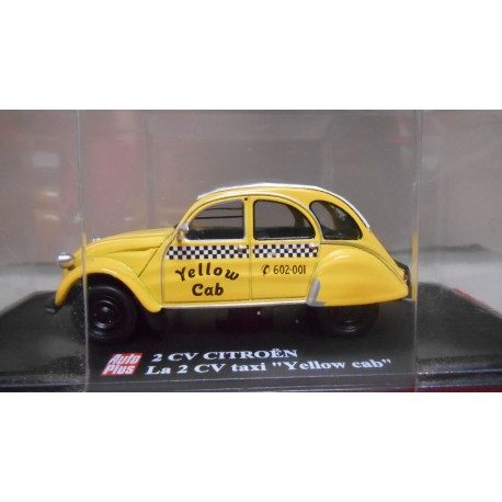 CITROEN 2CV TAXI NEW YORK YELLOW CAB 1:43 AUTOPLUS ELIGOR