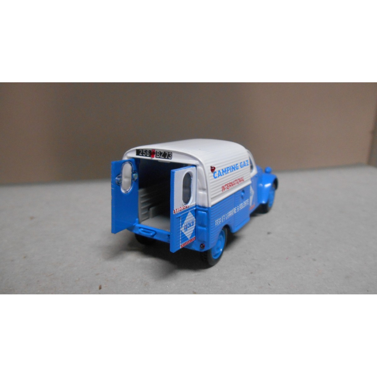 Modèle Réduit Citroën 2CV Fourgonnette Fisset - Marque Norev/Hachette - Occasion