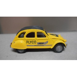 CITROEN 2CV 1985 FLYCO AIRPORT PARIS 1:43 NOREV HACHETTE USADO/EX PRIVADO