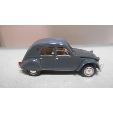 CITROEN 2CV 1964 AZAM GRIS TYPHON 1:43 NOREV HACHETTE USADO/EX PRIVADO