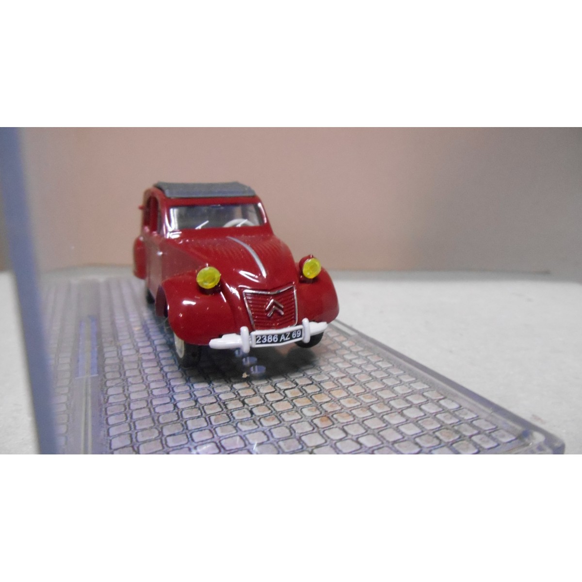 Miniature Citroën 2CV 1955 Cabriolet Vitesse 1/43 | En Boîte Avec Catalogue 1993